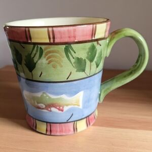 Home Trends Bella Ceramica Timberline Earthenware Soup Coffee Cup Mug